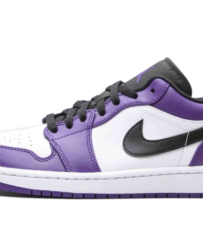 air jordan 1 low court purple white 553558-500